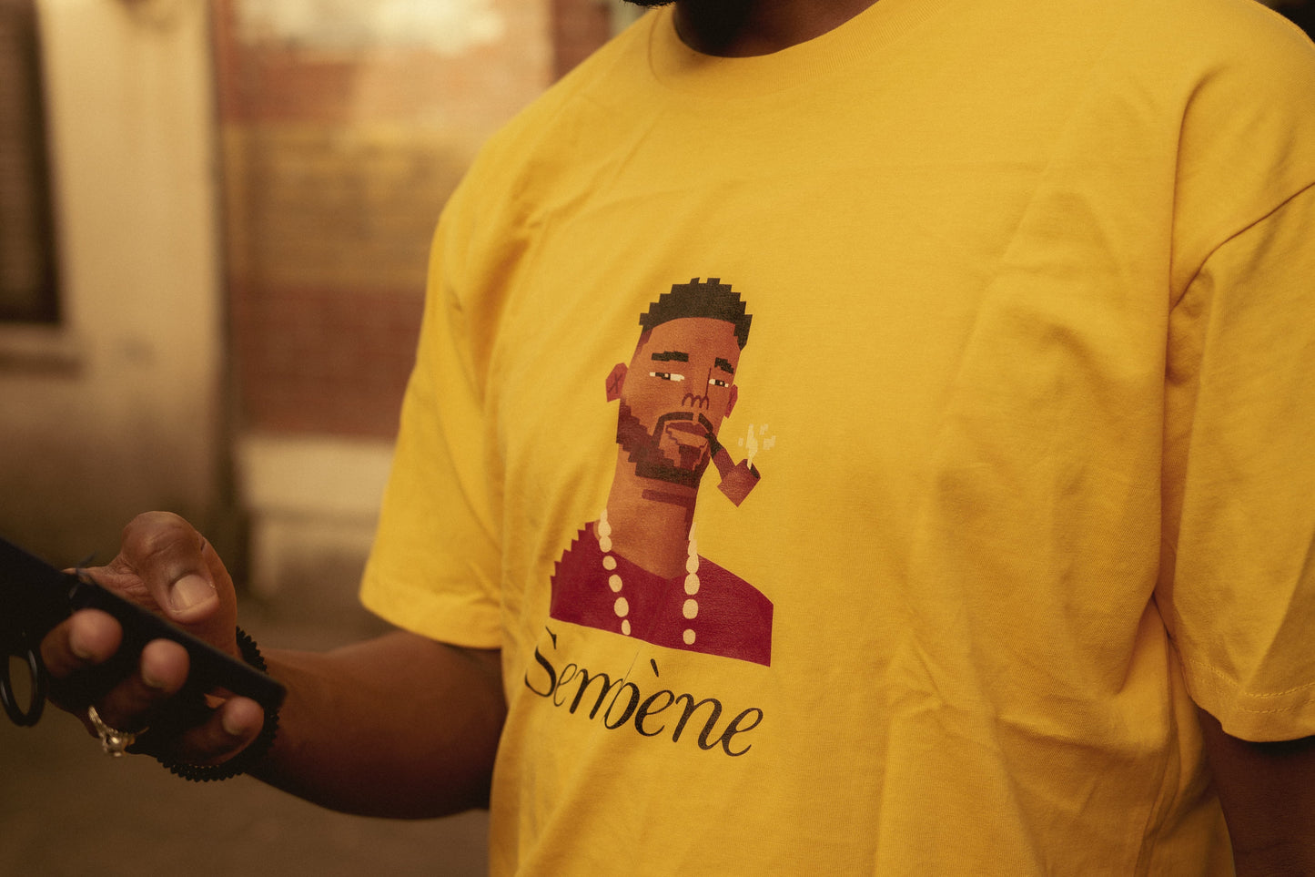 Sembène Boxy Tee x Elzo